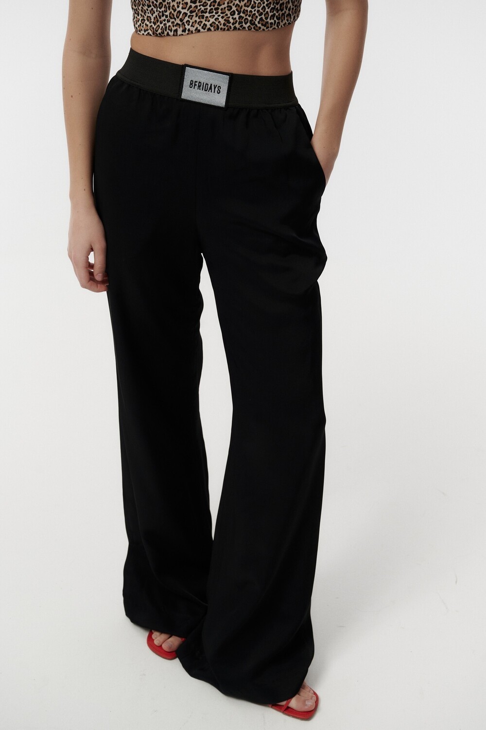 Italian viscose trousers